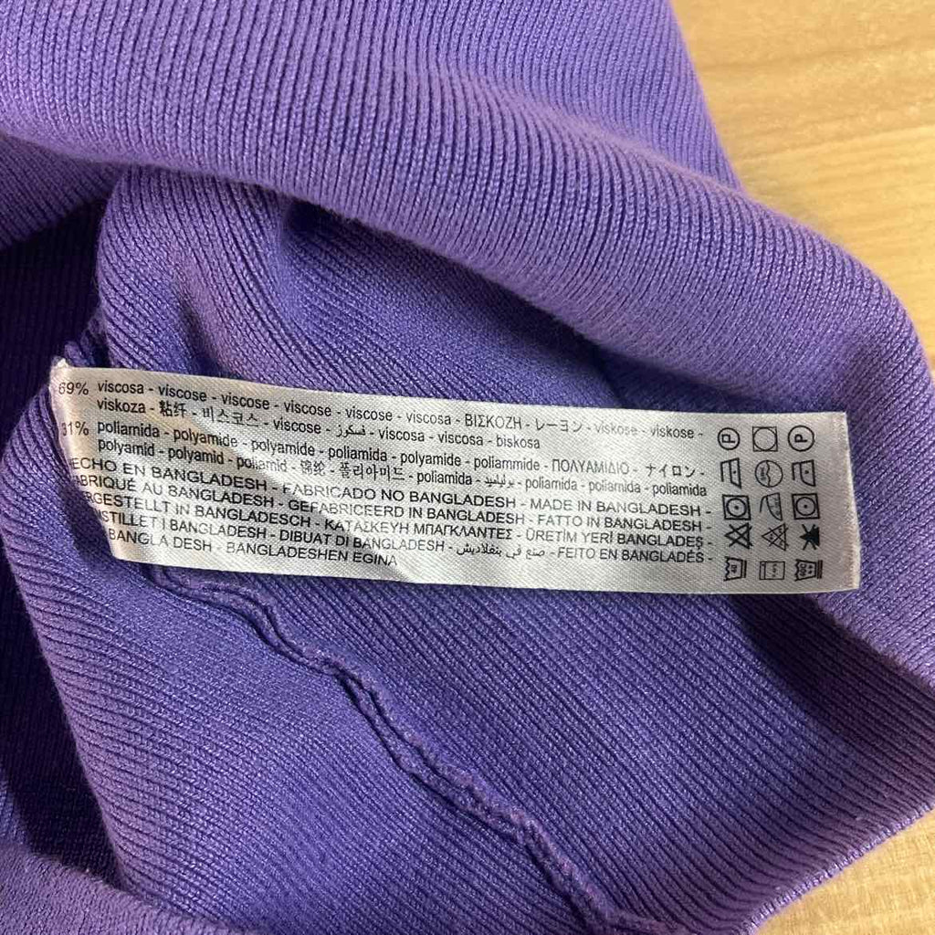 zara Size M Lilac Preloved Tank