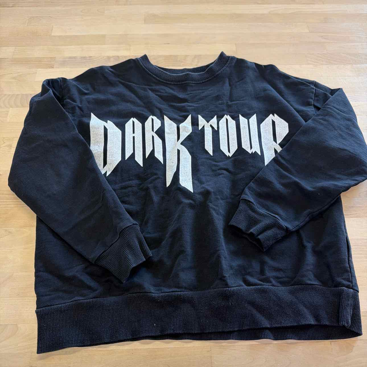 The Black Label Collection 157 Size XS Black Preloved Sweatshirt