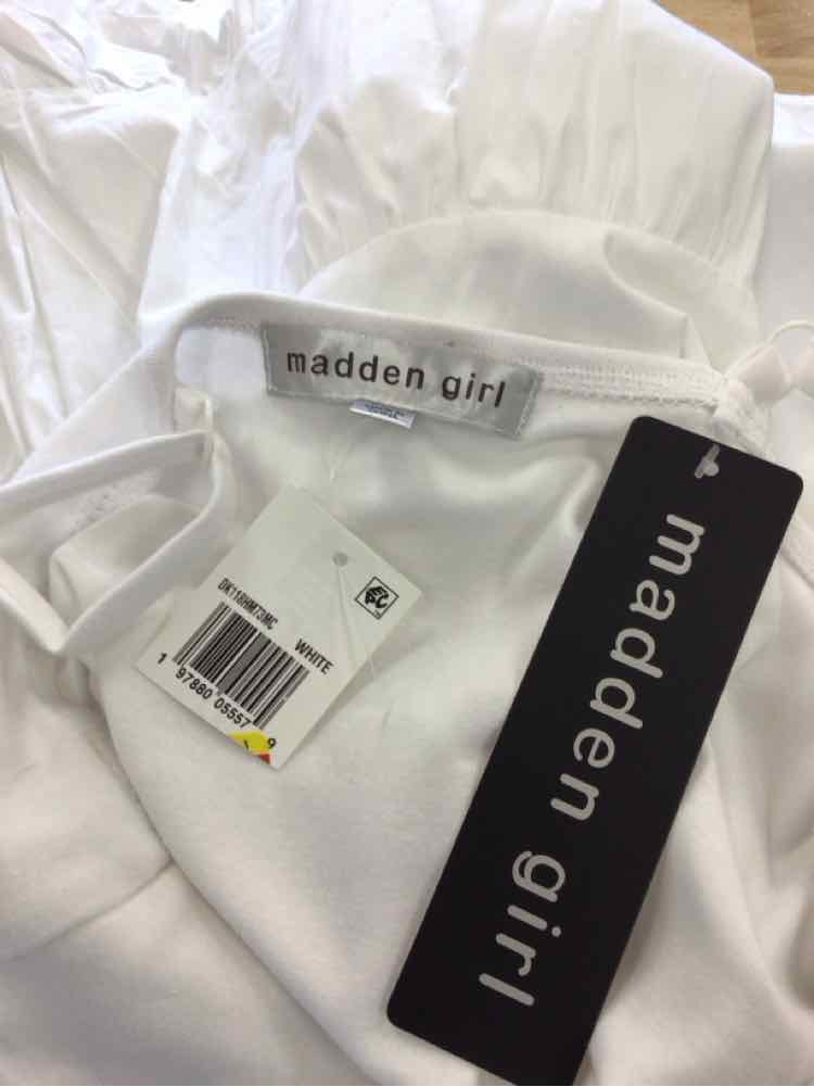 Madden Girl Size XL White New Dress