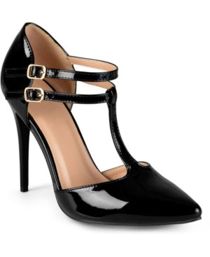 Journee Collection Shoe Size 9 Black Tru Pointed Toe High Stiletto Pumps