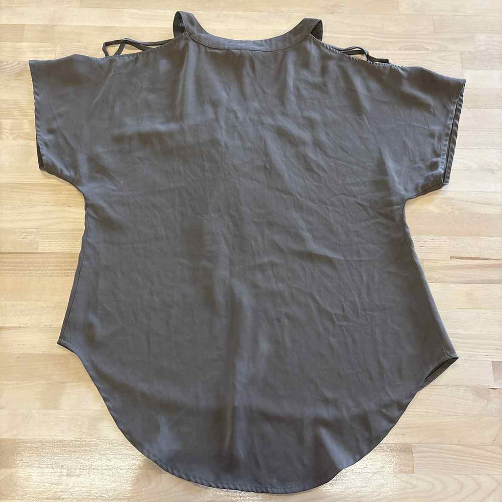 Naked Zebra Size M Brown Blouse