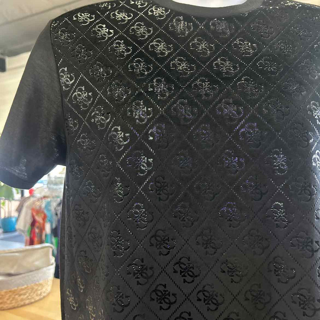 Guess Size S Black Preloved MENS T-shirt