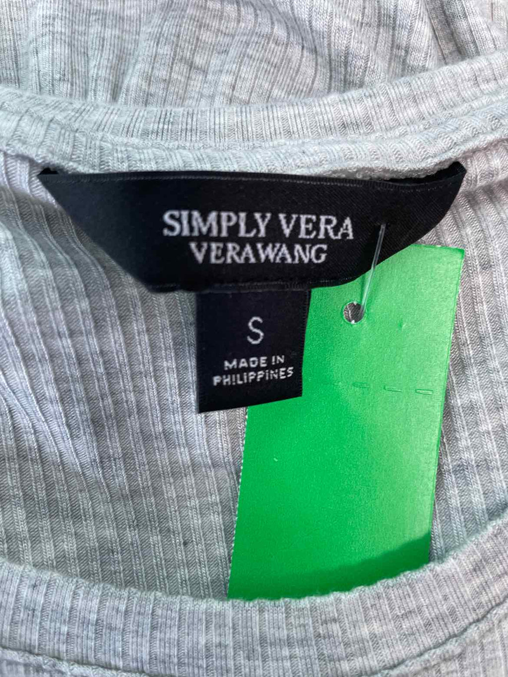 Vera Wang Size S Gray Tank