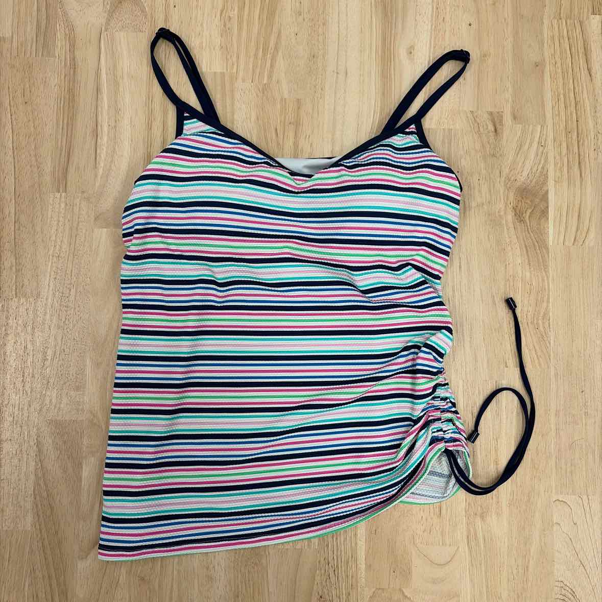 beach house Size 10 Blue & pink Swimsuit Bottom/Top