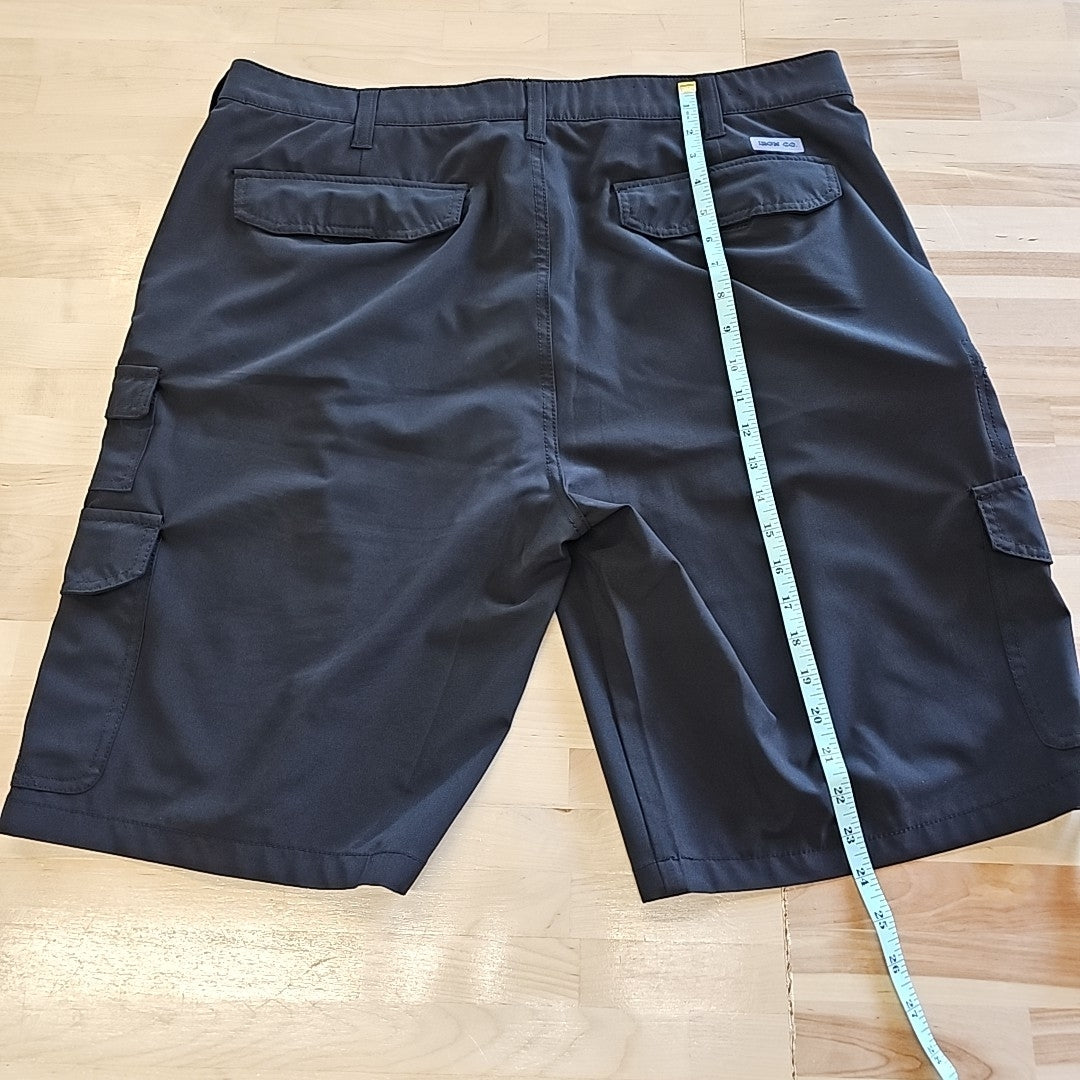Iron Co Size 38 Black MENS Shorts