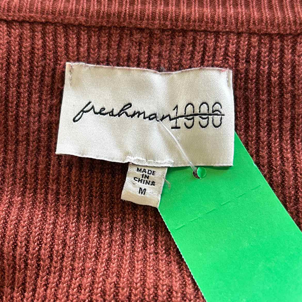 freshman Size M Brown Knit Preloved 2 pc Dress Set