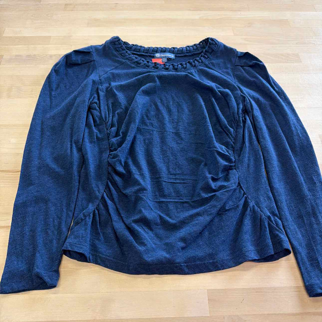 Democracy Size PL Navy Preloved Long Sleeve