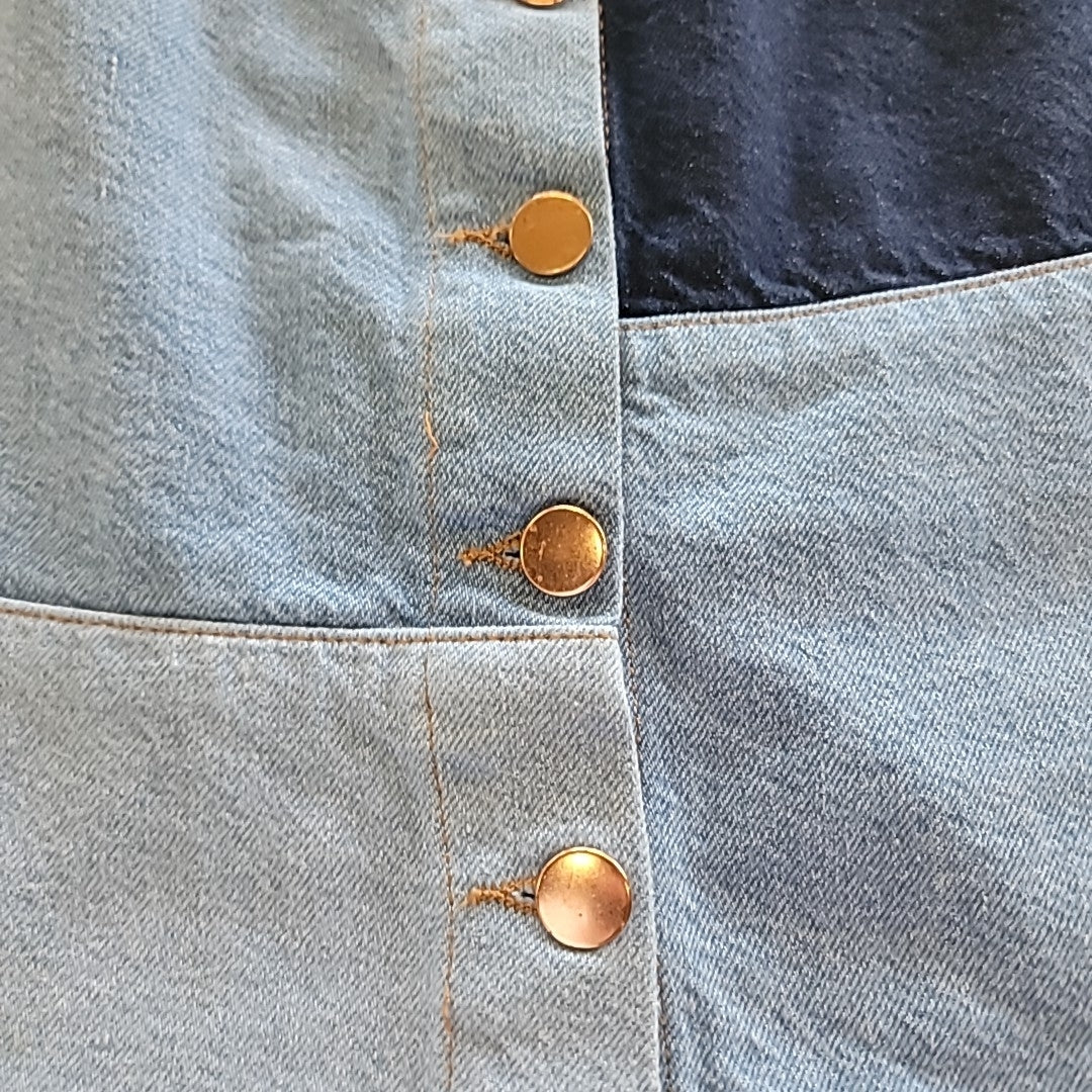 Divided Size 2 Blue Skirt