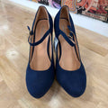 Bella Marie Size 9 Navy Preloved Heels