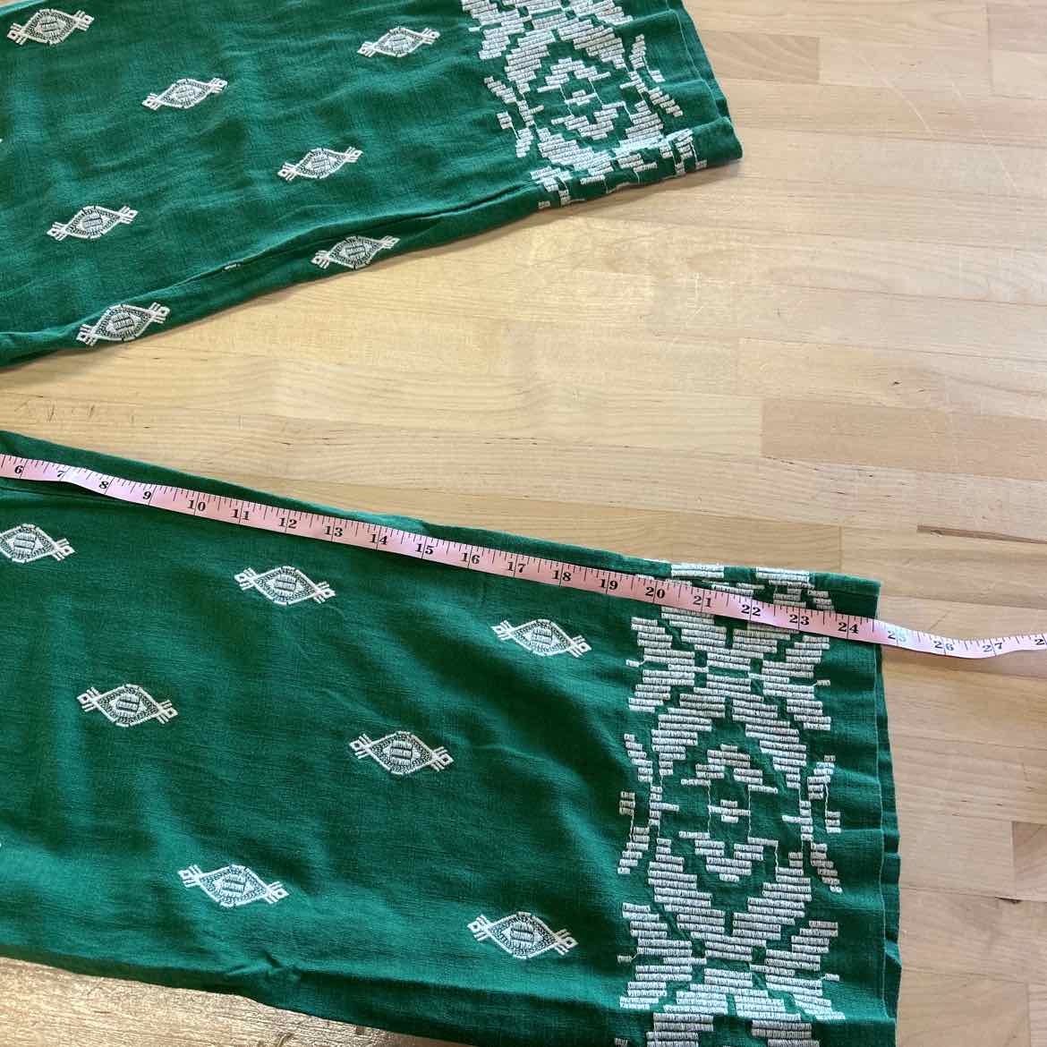zara Size M Green Preloved Pants