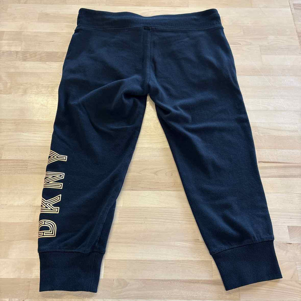 DKNY Size S Black Sweatpants