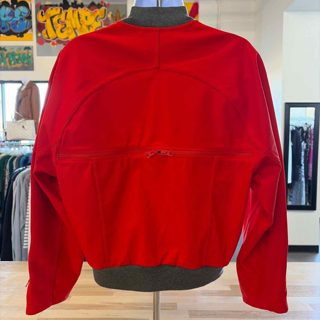 Adidas Size S Red Preloved Jacket