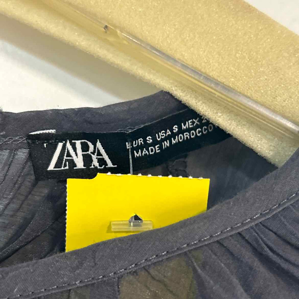 zara Size S Gray Preloved Dress