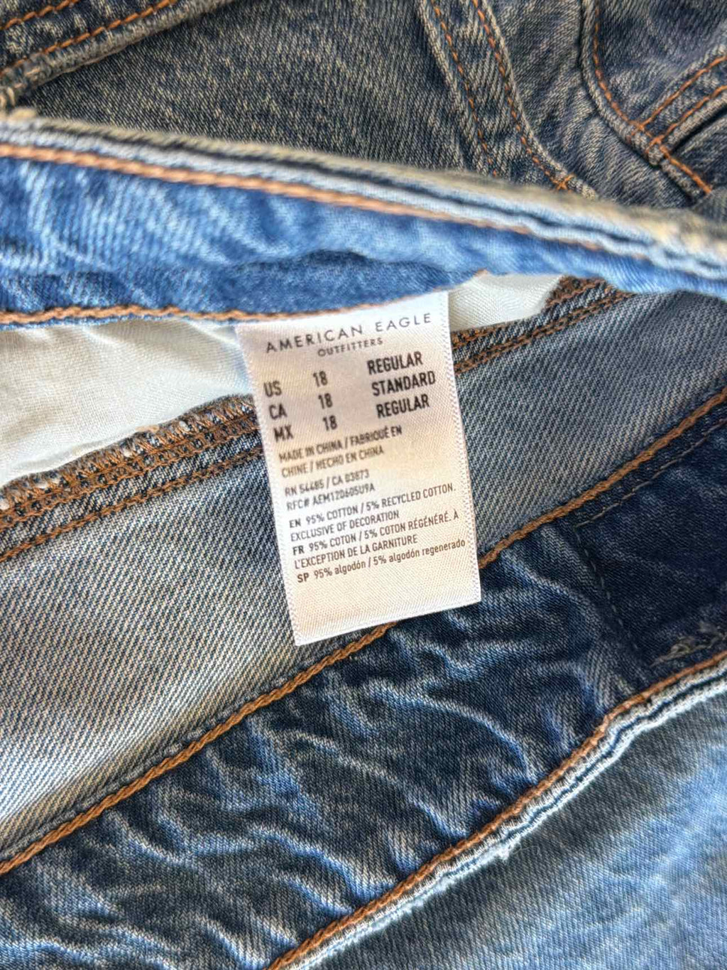 American Eagle Size 18 Denim Jeans