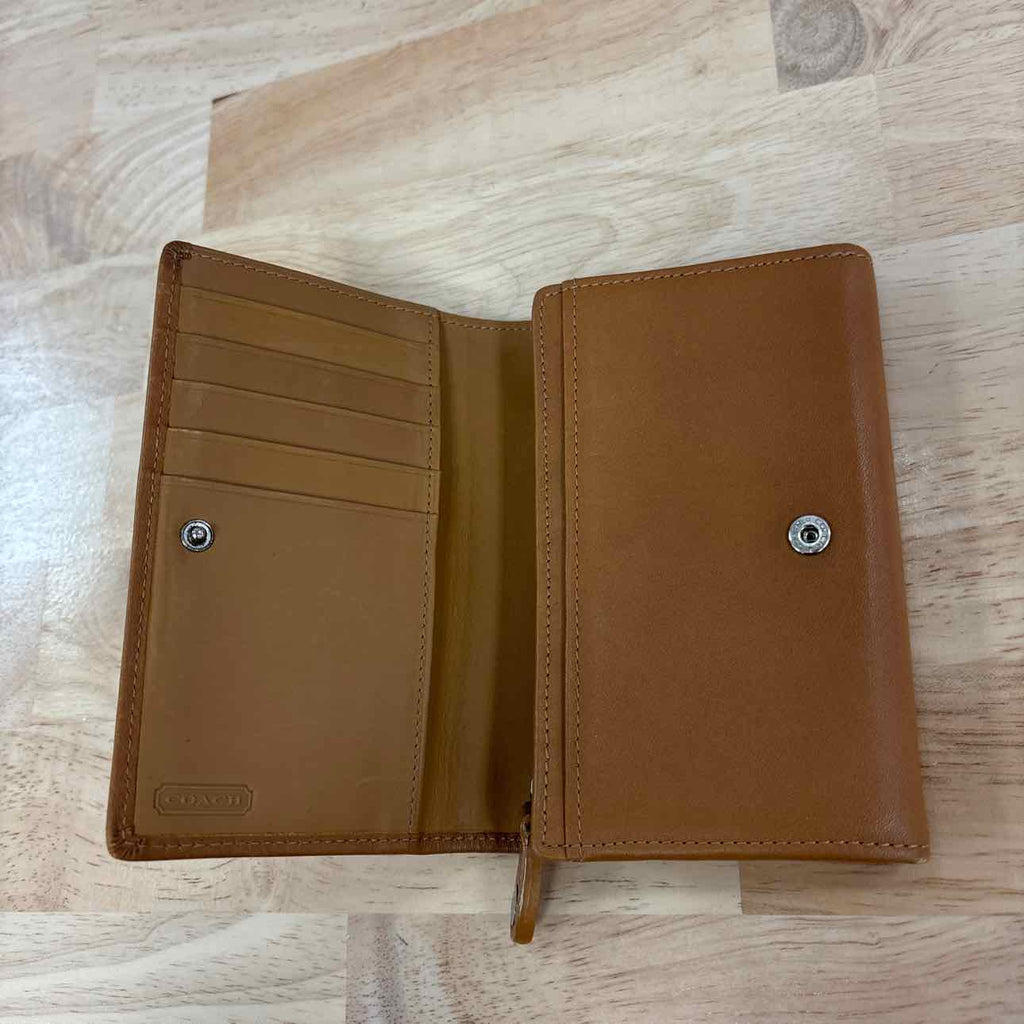 Coach Brown Leather Wallet