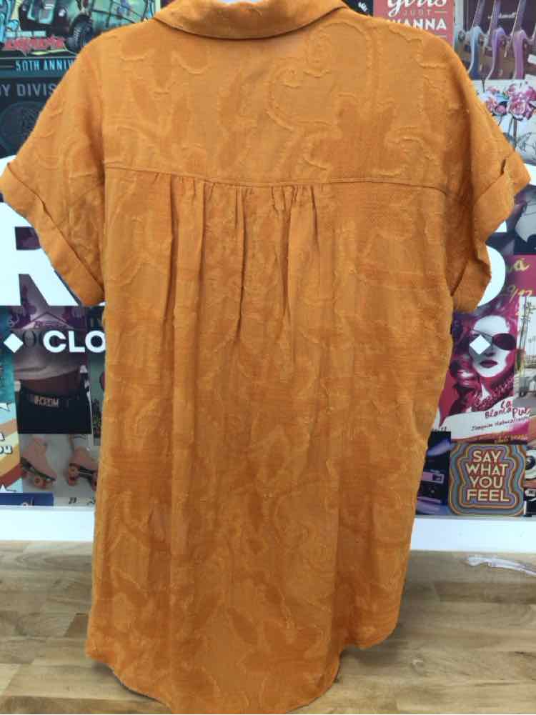 Splendid Size S Orange Preloved Sleeveless