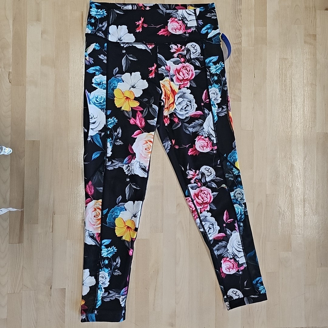 Zyia Size 12 Black Athletic Pants