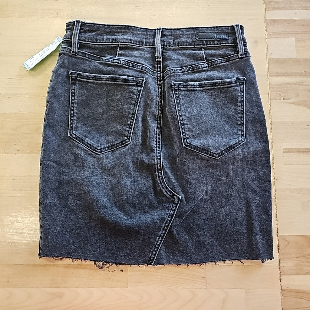 Sanctuary Size 25 Black Denim Preloved Skirt