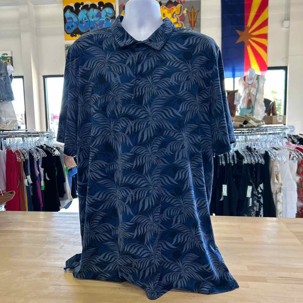 Travis Mathew Size XXXL Blue Preloved MENS Polo