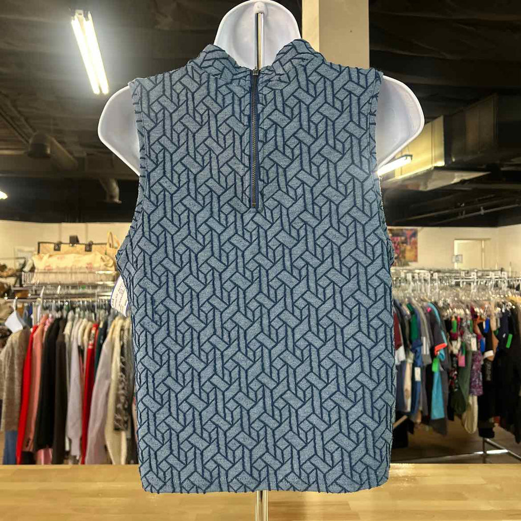 Anthropologie Size S Blue Preloved Tank