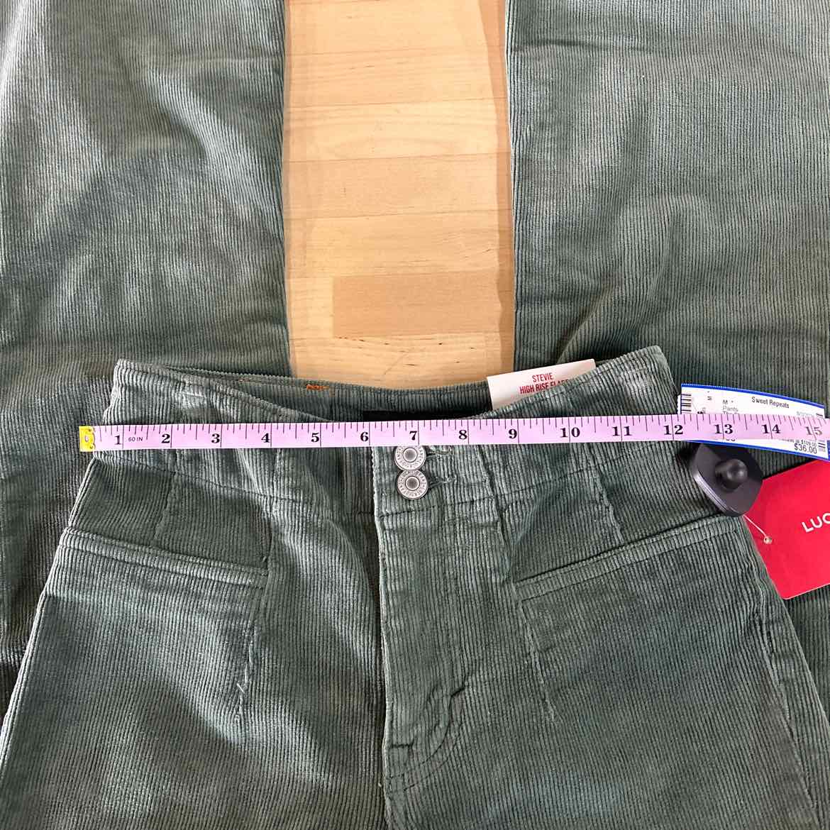 Lucky Brand Size 00 Green New Pants
