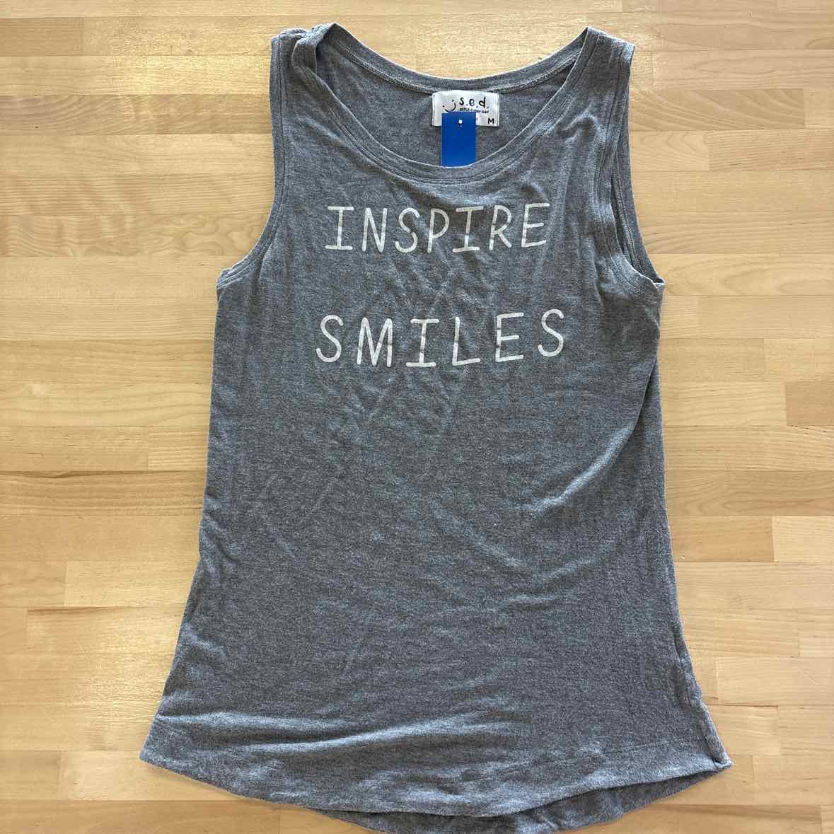 S.E.D Size M Gray Tank
