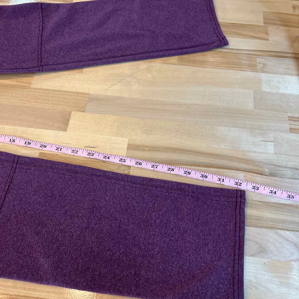 Athleta Size L Purple Preloved Athletic Pants