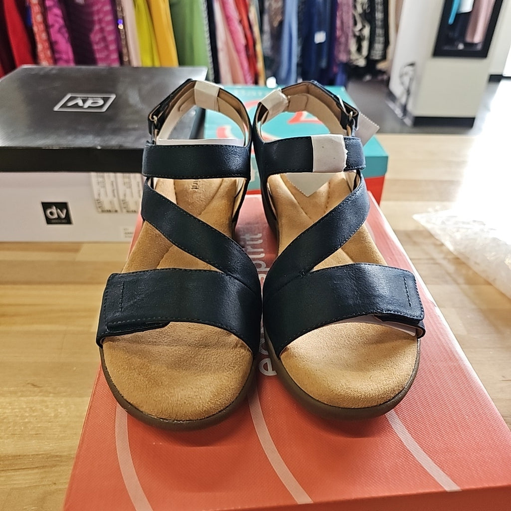Easy Spirit Kimberly - Womens 9 Navy Sandal Medium