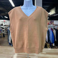 Talbots Size L Brown Preloved Sleeveless