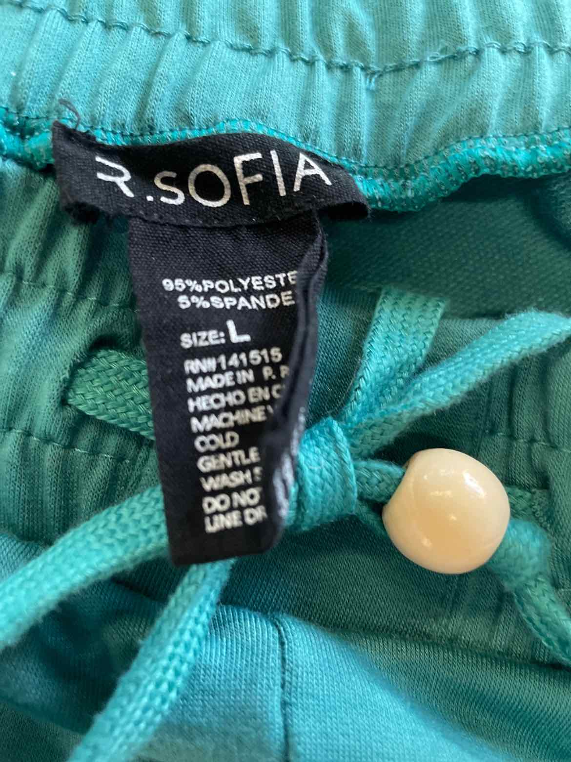R.Sohia Size L Green Pants