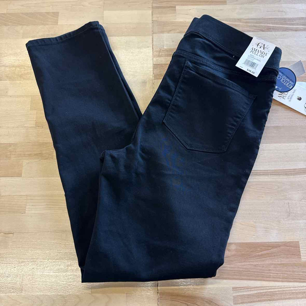 Gloria Vanderbilt Size XL Black New Pants