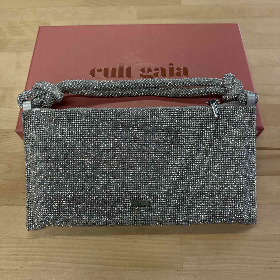 Cult Gaia Hera Nano Rhinestone Shoulder Bag