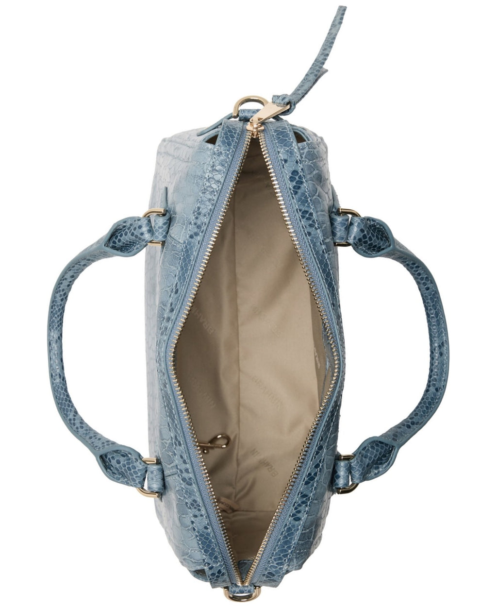 Brahmin Blue Preloved Handbag