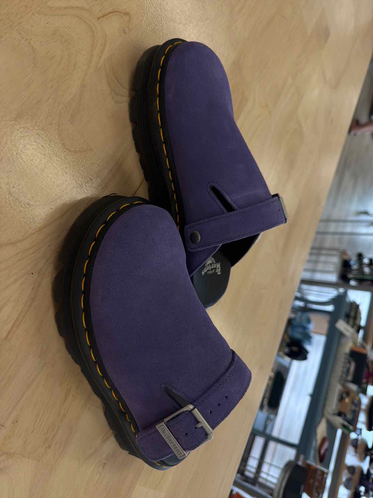 Dr. Marten Size 7 Purple Suede Preloved Sandals