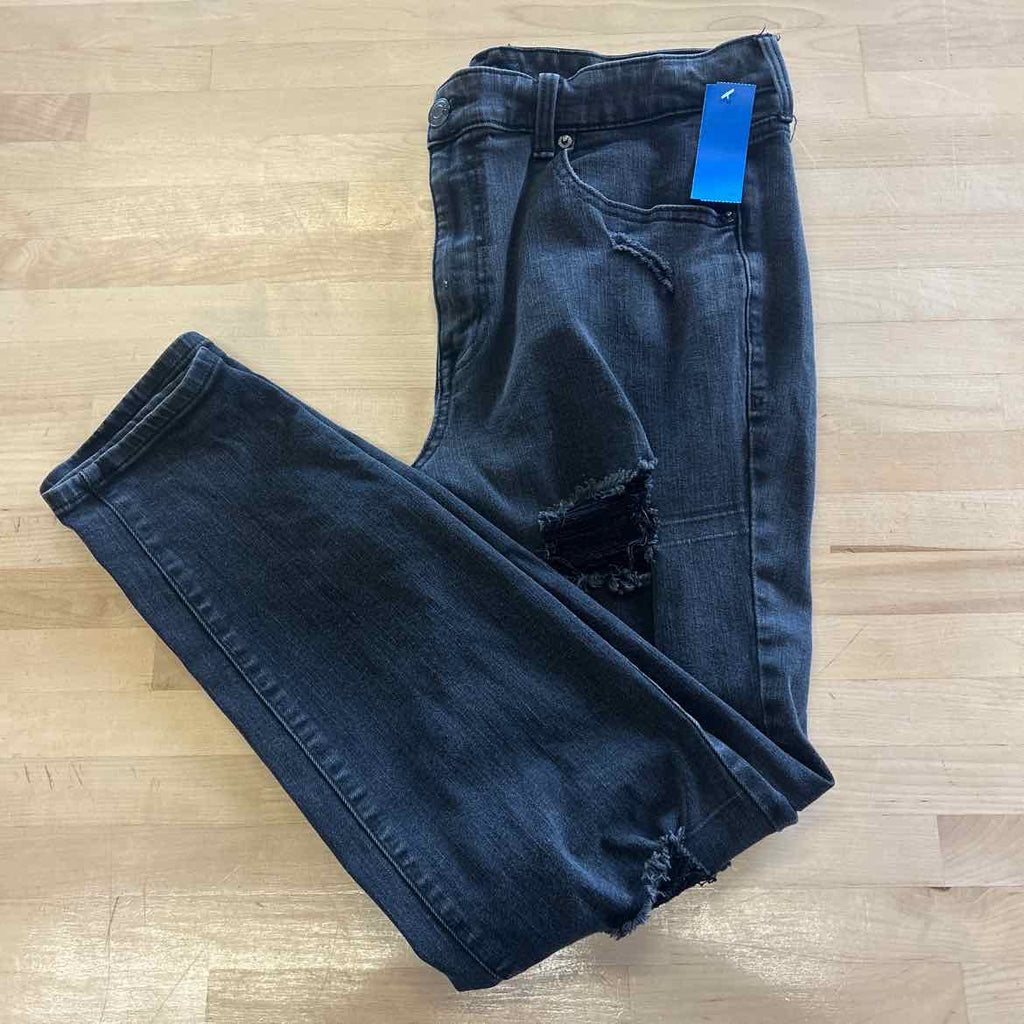 Aeropostale Size 16 Black Preloved Jeans