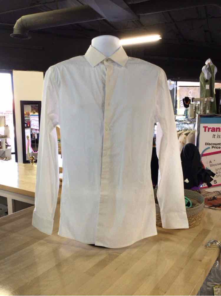 Bar III Size M White New MENS Button Down Shirt