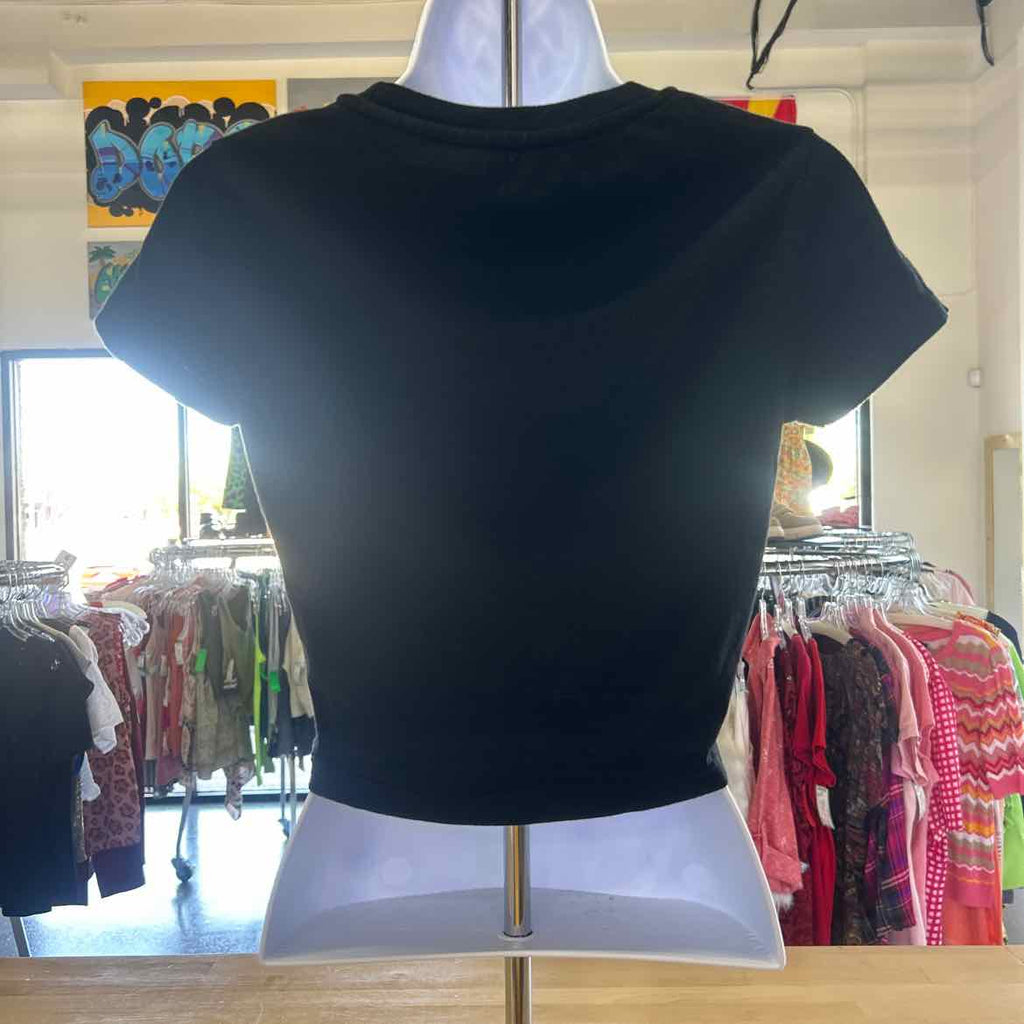 AssortedBrands Size M Black Preloved T-Shirt SS
