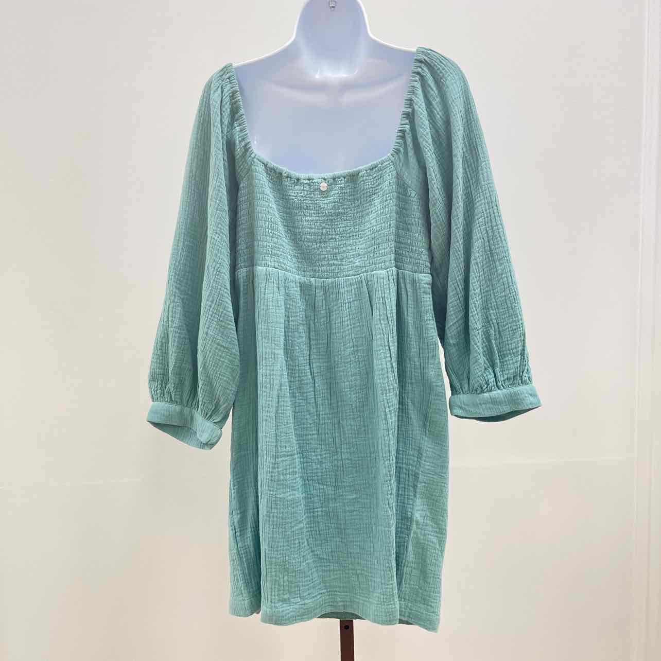Roxy Size XXL Green New Dress