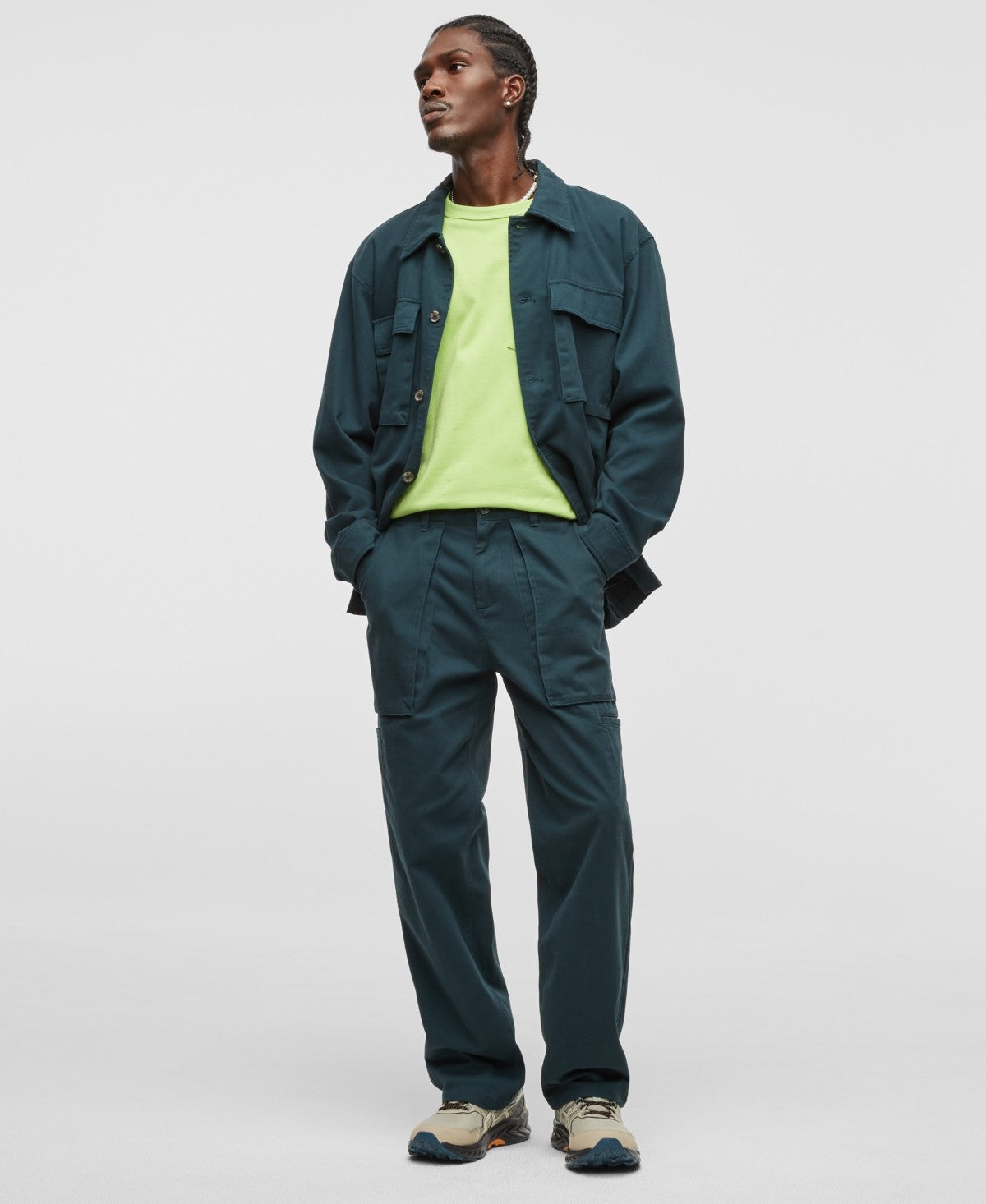 Mode of One Men's Regular-Fit Utility Pants
