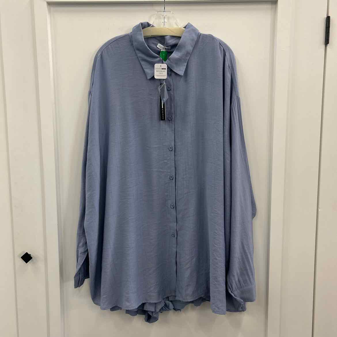 Fashion Size 3X Lilac Preloved 2 pc Dress Set