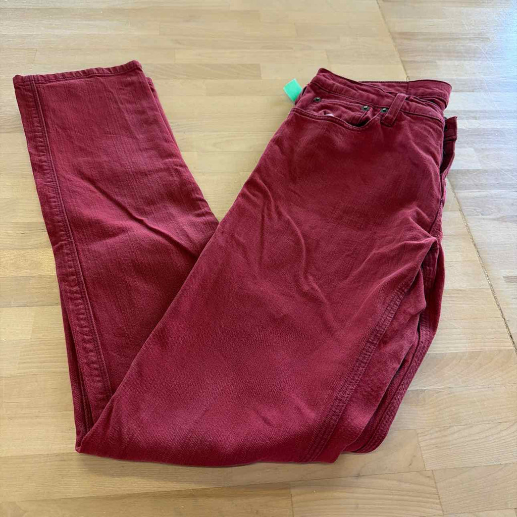 BDG Size 33x34 Red MENS Pants