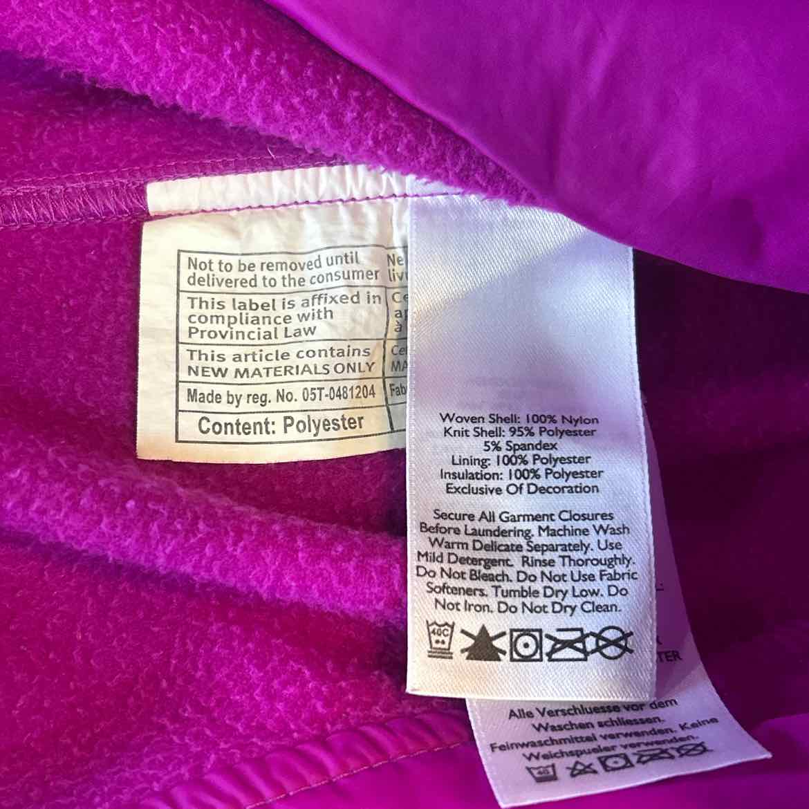Eddie Bauer Size M Purple Preloved Vest
