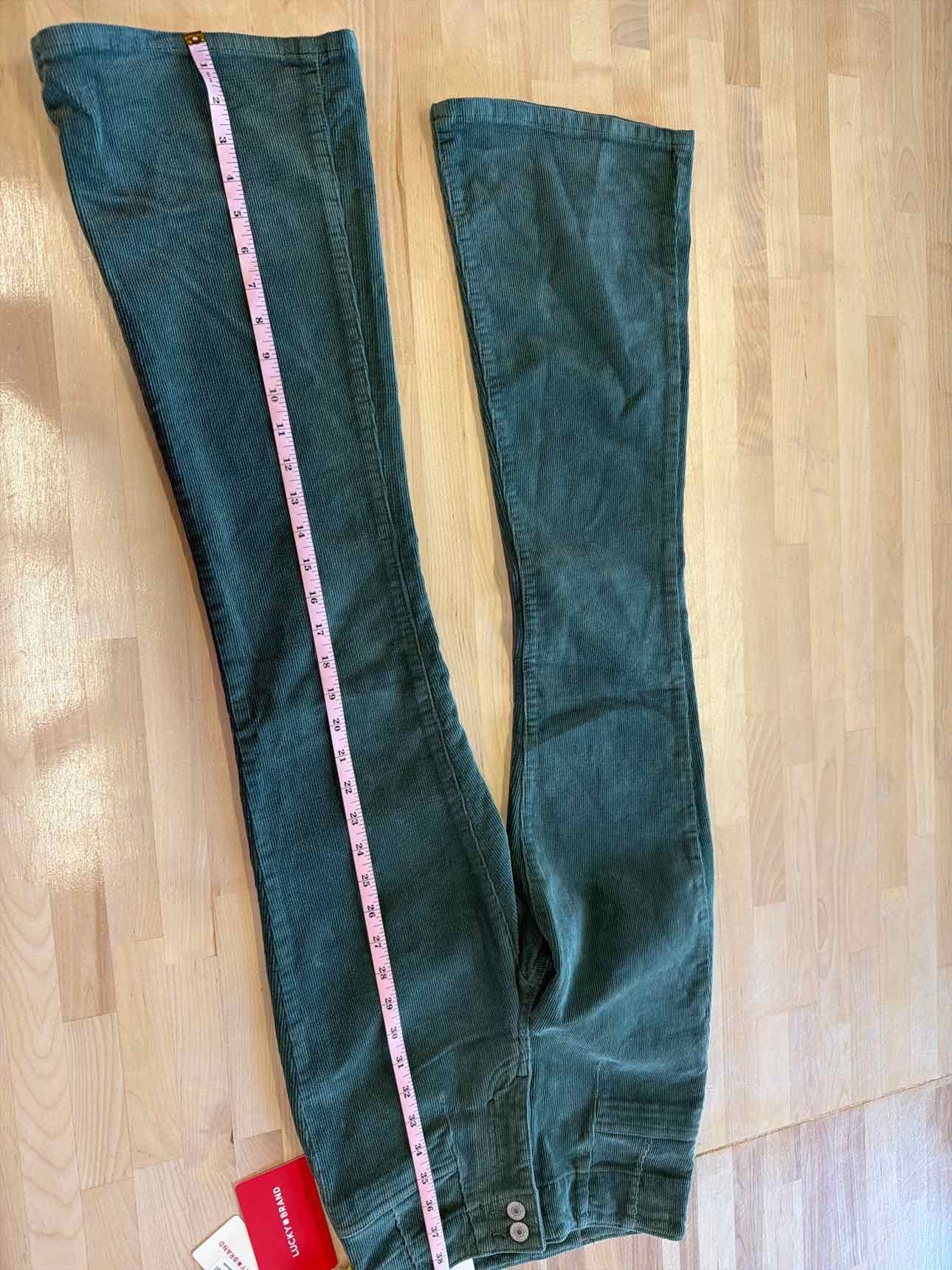 Lucky Brand Size 00 Green New Pants