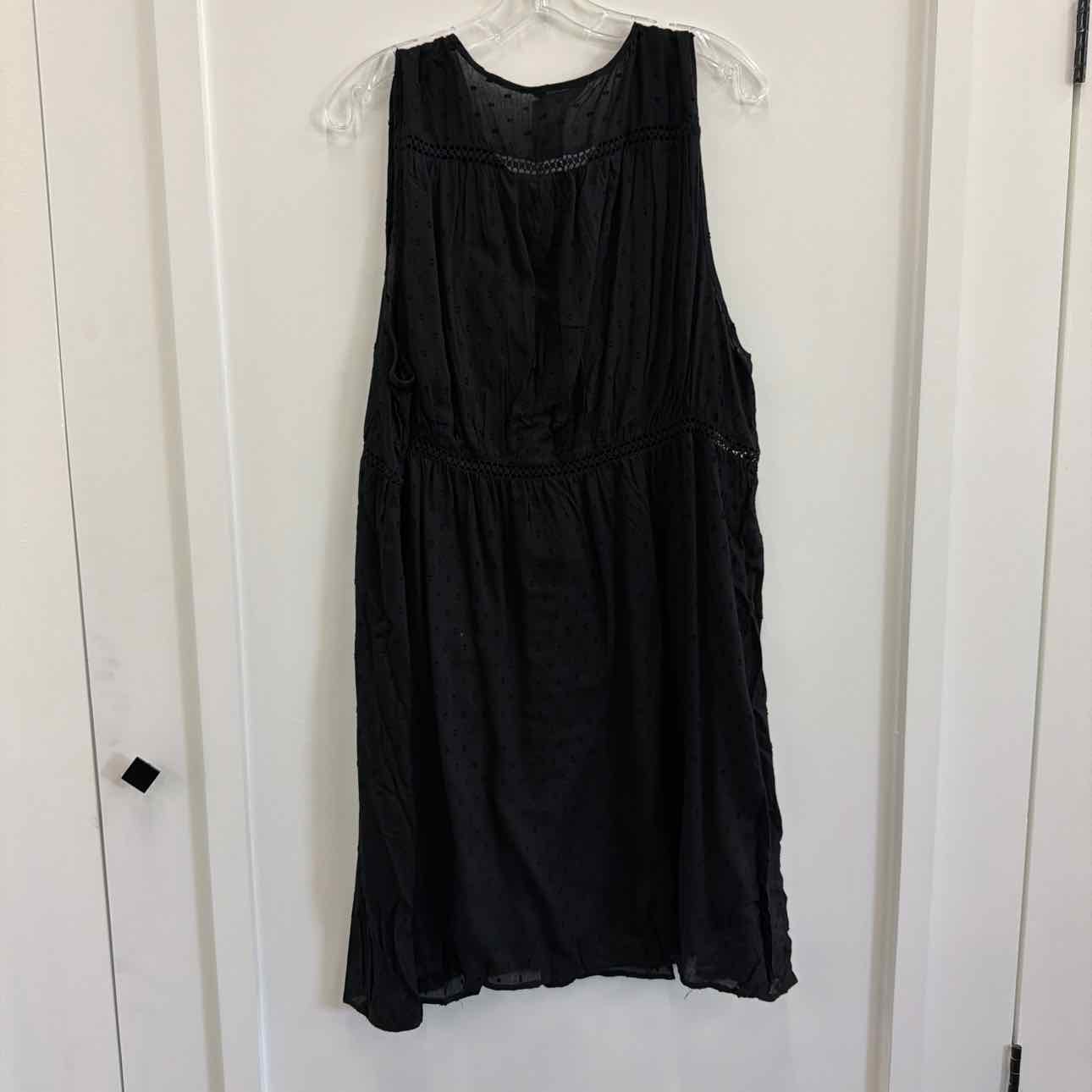 Lucky Brand Size XL Black Preloved Dress