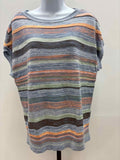 Chico's Size 1 Multi Pastel Knit New Knit Top