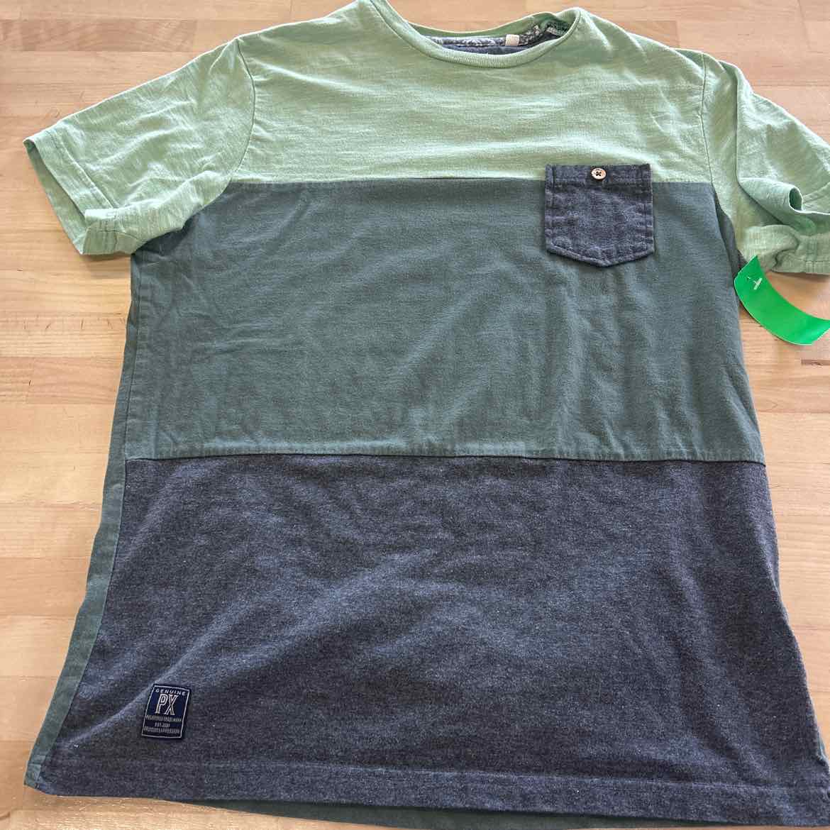PX Size S Green Preloved MENS T-shirt