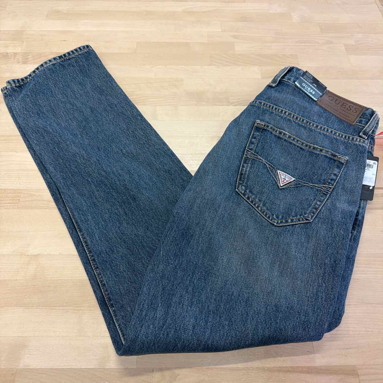 Guess Size 30x32 Blue Denim New Jeans