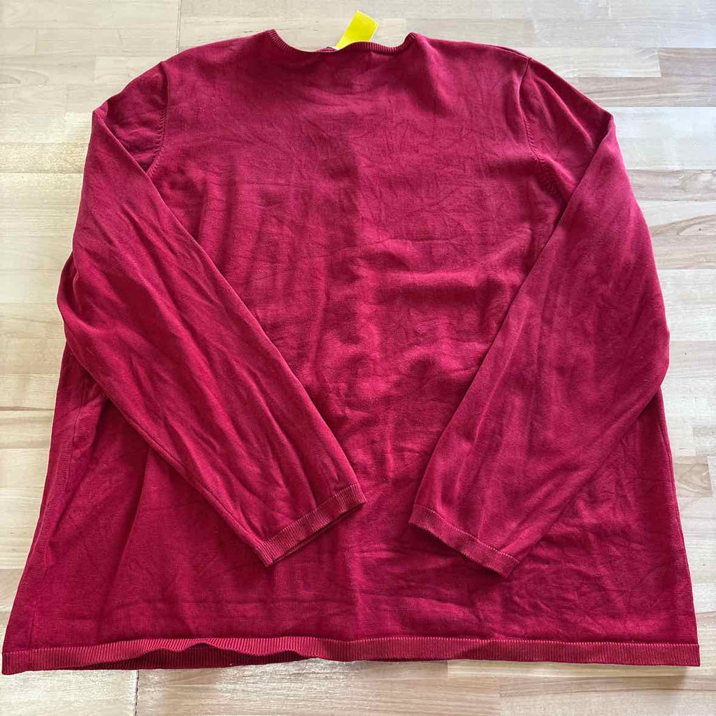 Ralph Lauren Size L Red Cardigan