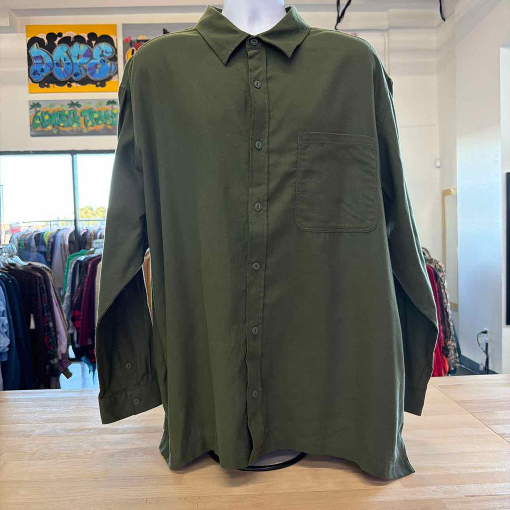 Mode of One Men's Relaxed-Fit Flannel Shirt