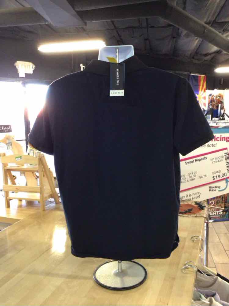 Kenneth Cole Size XL Navy New MENS Polo